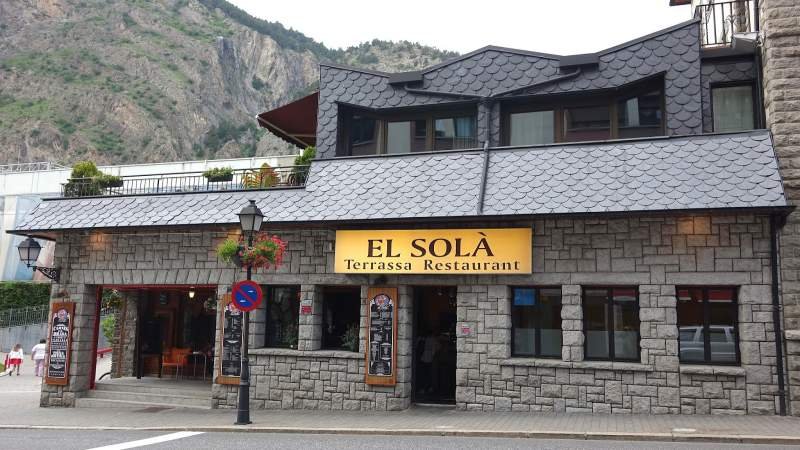 Restaurante el Solá, en Canillo